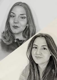 Ana Cáceres y Ariane Zanardi